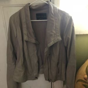 Faux Leather Jacket